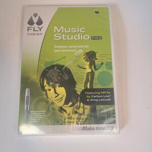 FLY Fusion -- Music Studio Pro (FLY Pentop Computer, 2007) DISC ONLY no Pen